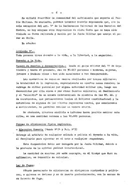 Estudio de los informes de violaciones de derechos humanos en Chile, con particular referencia a la tortura y otros tratos o castigos crueles, inhumanos o degradantes (8)