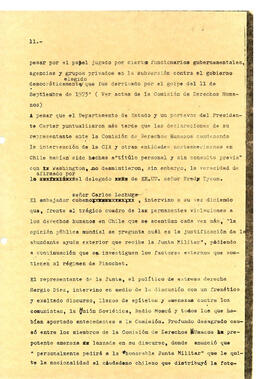 Comisión de derechos humanos de la Naciones Unidas: ¡La más enérgica condena al régimen de Augusto Pinochet! (12)
