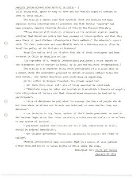 Amnesty mission reports large scale torture (2)