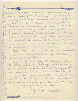 Carta a su hijo Beto y su familia. (6)