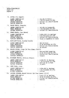 Estudio de los informes de violaciones de derechos humanos en Chile, con particular referencia a la tortura y otros tratos o castigos crueles, inhumanos o degradantes (10)