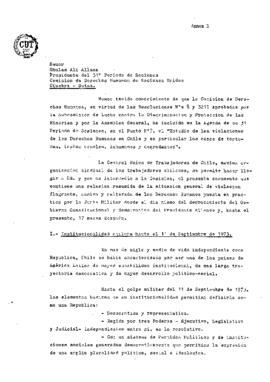 Estudio de los informes de violaciones de derechos humanos en Chile, con particular referencia a la tortura y otros tratos o castigos crueles, inhumanos o degradantes (3)