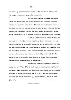 Estudio de los informes de violaciones de derechos humanos en Chile, con particular referencia a la tortura y otros tratos o castigos crueles, inhumanos o degradantes (27)