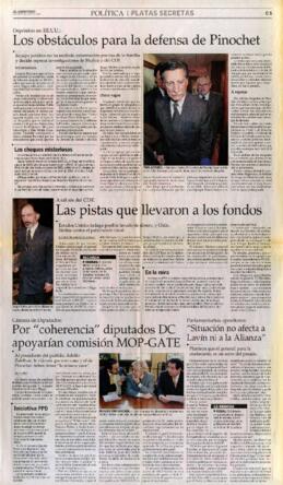 Depósitos en EEUU: Los obstáculos para la defensa de Pinochet