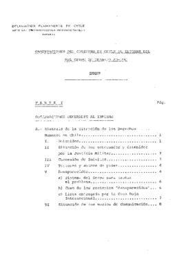 Estudio de los informes de violaciones de derechos humanos en Chile, con particular referencia a la tortura y otros tratos o castigos crueles, inhumanos o degradantes (2)