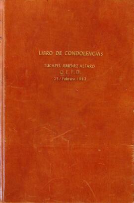 Libro de Condolencias