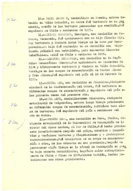 En lo principal: Se reciba el testimonio de las personas que indica. AL OTROSI: la denuncia que acompaña… (3)