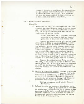 Leyes, proyectos de ley y medidas administrativas durante la Administración Frei en beneficio del campesinado, entendiéndose por tal los obreros agrícolas y los pequeños empresarios agrícolas (propietarios, arrendatarios, medieros) (5)