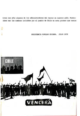 Chile Acusa. Cuaderno n°1 que el pueblo de Chile sigue contra el jefe supremo de la DINA-CNI Agusto Pinochet Ugarte (47)