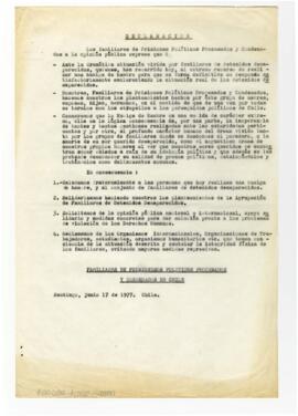 Declaración