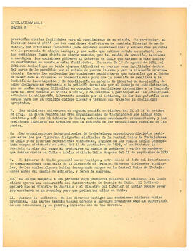 Información presentada por la Oficina Internacional del Trabajo en cartas de 5 de diciembre de 1974 (original inglés) y 29 de enero de 1975 (original español) (8)