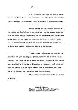 Estudio de los informes de violaciones de derechos humanos en Chile, con particular referencia a la tortura y otros tratos o castigos crueles, inhumanos o degradantes (29)