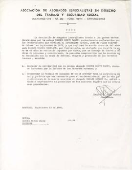 Asociación de Abogados especialistas en Derecho del Trabajo y Seguridad Social