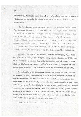 La intervención imperialista en El Salvador y el contubernio Reagan-Pinochet (11)