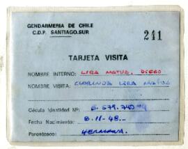Tarjeta de visita