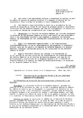 Informe de la Subcomisión de prevención de discriminaciones y protección a las minorías sobre su 39º periodo de sesiones (2)