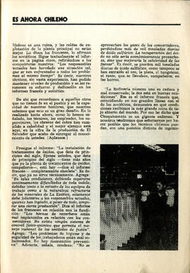 El cobre de Chile es ahora chileno: discurso del presidente Allende en el día de la dignidad nacional (20)