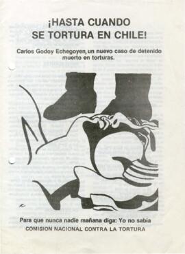 ¡Hasta cuando se tortura en Chile!