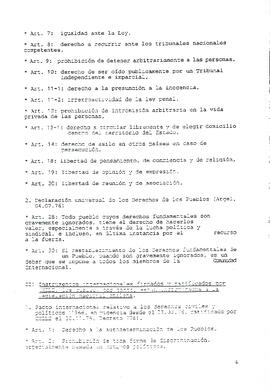Ciudadano presidente, tenemos a bien remitir a ud. La sentencia del Tribunal Internacional pronunciada por su magistratura… (8)