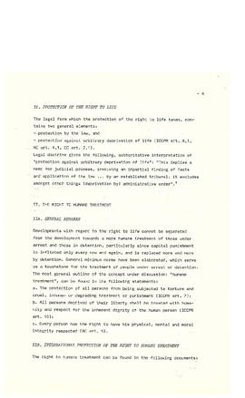 The protection of human rights and the impact of emergency situations un international law: the chilean case (6)