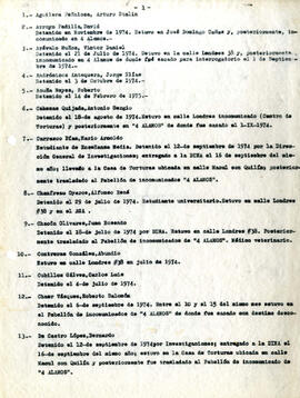 Nómina de Chilenos (2)