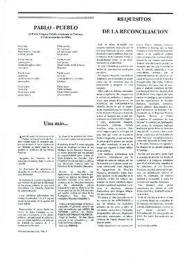 Tribunal Internacional, alternativa de justicia para Chile. Informe de la Comisión Rettig a las puertas [Boletín] (2)