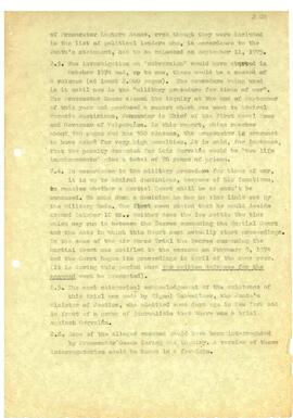 Possible trials by the Chilean Navy against Luis Corvalán and other political leaders of the Unidad Popular (2)