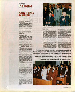 Muy rica: documentos del Riggs Bank muestran que lucía Hiriart giró en el 2002 medio millón de dólares. Además, posee unos mil millones de pesos en bienes raíces (3)