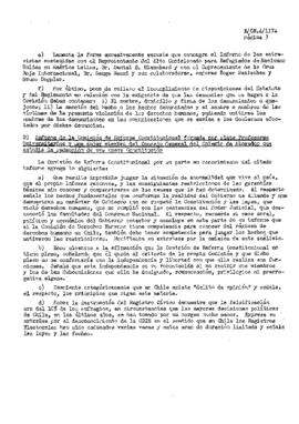 Estudio de los informes de violaciones de derechos humanos en Chile, con particular referencia a la tortura y otros tratos o castigos crueles, inhumanos o degradantes (3)