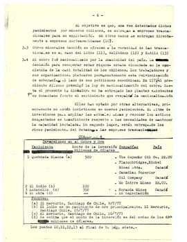 Antecedentes sobre el incremento de la dependencia económica de Chile debido a la política de la oligarquía financiera (7)