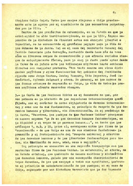 Violación de principios y tratados internaciones por la junta militar en relación con los derechos humanos en chile (6)