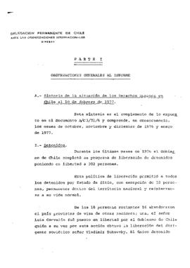 Estudio de los informes de violaciones de derechos humanos en Chile, con particular referencia a la tortura y otros tratos o castigos crueles, inhumanos o degradantes (2)