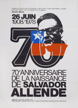 70 Anniversaire de la naissance de Salvador Allende - 70 Aniversario del nacimiento de Salvador Allende