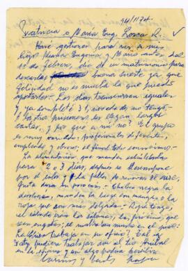 Patricia o María Eugenia Lorca R.