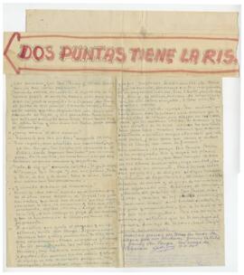Dos puntas tiene la risa