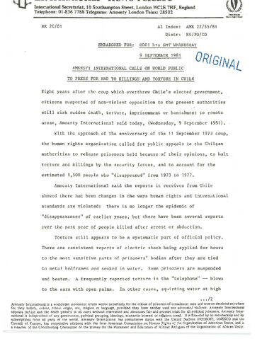 Original Digital object not accessible