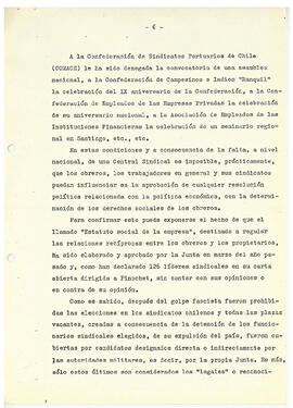 Señor Presidente, Estimados miembros de la Comisión Internacional, Señoras y señores, Queridos compañeros. (6)