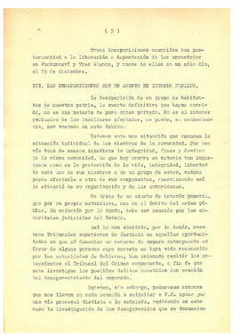 Copia fiel de la denuncia presentada por los familiares de detenidos desaparecidos a la Corte Suprema de Chile en enero (6)