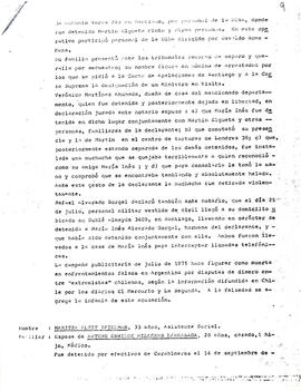 "Señores Amnistía Internacional de México, presente.- Muy señores nuestros: nos permitimos..." (12)