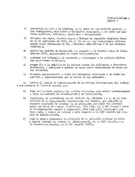 Estudio de los informes de violaciones de los derechos humanos en Chile, con particular referencia a la tortura y otros tratos o castigos crueles, inhumanos o degradantes (resolución 8 (XXVII) de la Subcomisión de Prevención de Discriminaciones y Protecci