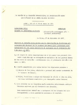 5a. Sesión de la Comisión Internacional de Investigación sobre los Crímenes de la Junta Militar de Chile. (1)