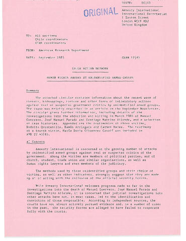 Original Digital object not accessible