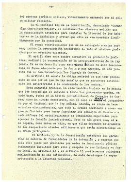 El carácter antijurídico de los procesos contra partidarios y simpatizantes del gobierno de la Unidad Popular (9)