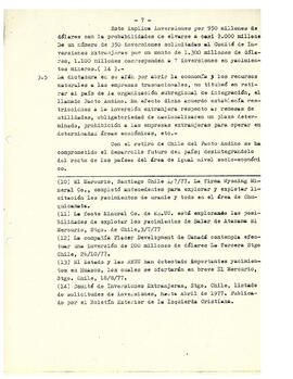 Antecedentes sobre el incremento de la dependencia económica de Chile debido a la política de la oligarquía financiera (8)