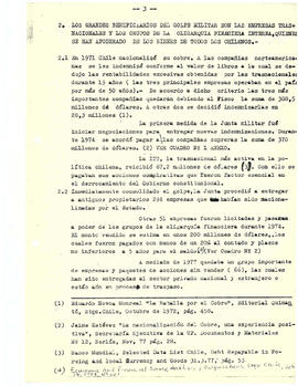 Antecedentes sobre el incremento de la dependencia económica de Chile debido a la política de la oligarquía financiera (4)