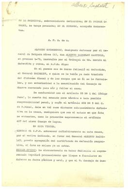 En lo principal...