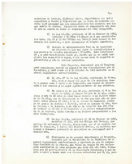 Leyes, proyectos de ley y medidas administrativas durante la Administración Frei en beneficio del campesinado, entendiéndose por tal los obreros agrícolas y los pequeños empresarios agrícolas (propietarios, arrendatarios, medieros) (8)