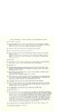 Protection of human rights and the impact of emergency situation under international law: the chilean case (18)