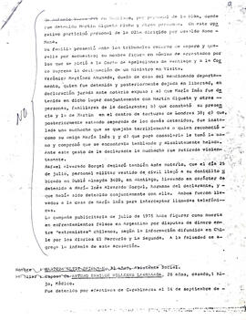 "Señores Amnistía Internacional de México, presente.- Muy señores nuestros: nos permitimos..." (11)