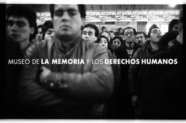 Miners at Politic Rally, Lota, Chile 89 -12